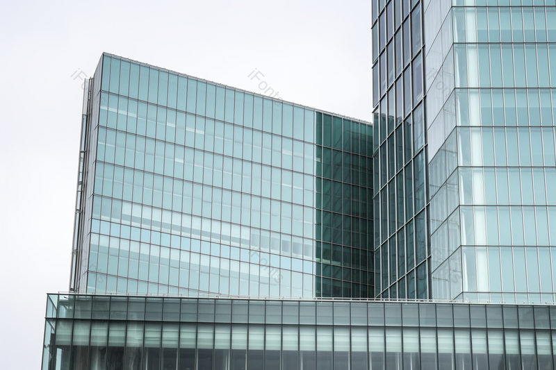 翡翠绿高低错落商务科技繁华现代建筑市中心实拍,高清,摄影图,摄影图片,图片大全,摄影图免费下载
